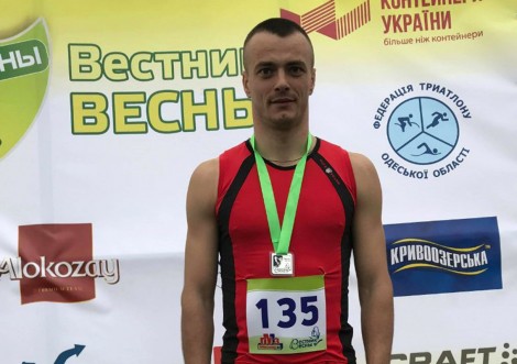 Сергій Проневич другий на дистанції 5 км у Одесі