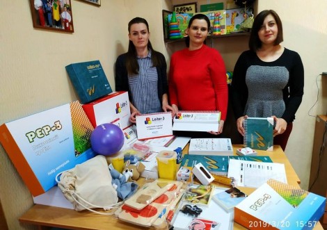Інклюзивно-ресурсний центр отримав комплекти сучасних методик