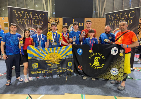 Тростянецька «Топ Тім» здобула 20 медалей на Чемпіонаті Європи з козацького двобою у Словенії
