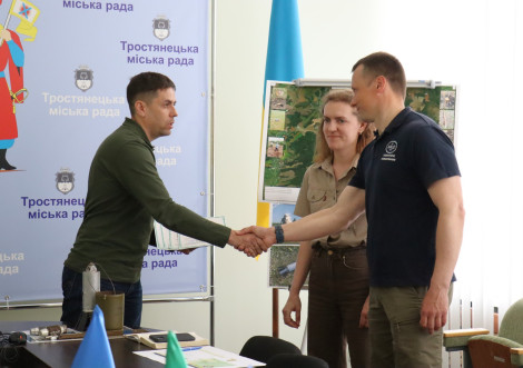 Тростянецька громада отримала перші сертифікати про розмінування територій на Сумщині