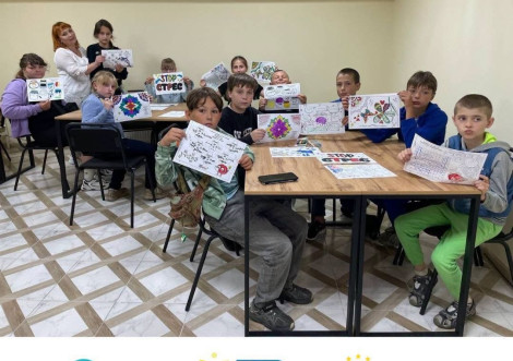 Учні 5 класу опановували техніки саморегуляції на занятті з психологом