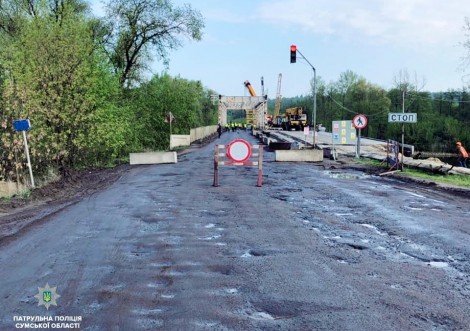Водіям: як об’їхати закритий міст у Климентовому