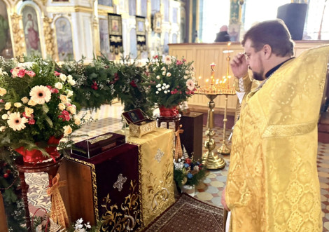 До Вознесенського храму ПЦУ прибула частка мощей великомучениці Катерини