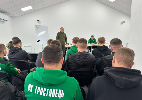 ФК "Тростянець" розпочав перший збір після зимової паузи