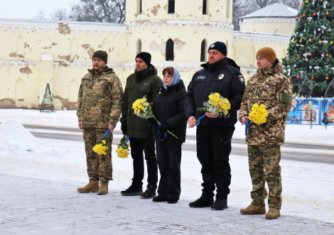 Тростянчани відзначають 107-му річницю Дня Соборності України