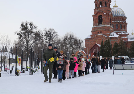 У Тростянці вшанували пам'ять Героїв Небесної Сотні