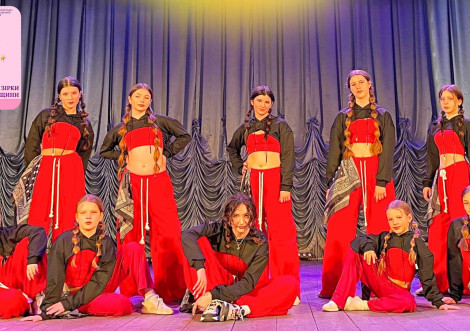 Тростянецький «VIT DANCE» здобув срібло на обласному конкурсі «Зірки Сумщини-2026»